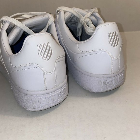 K-Swiss Classic VN White Sneakers 93343 101 Women’s Size 11 VGUC - Picture 5 of 8